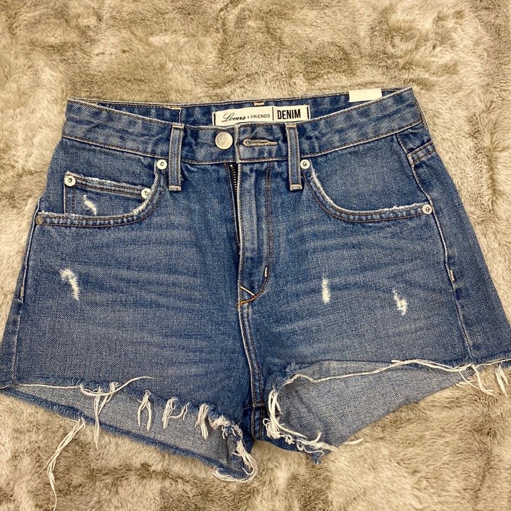 Lovers and friends denim shorts